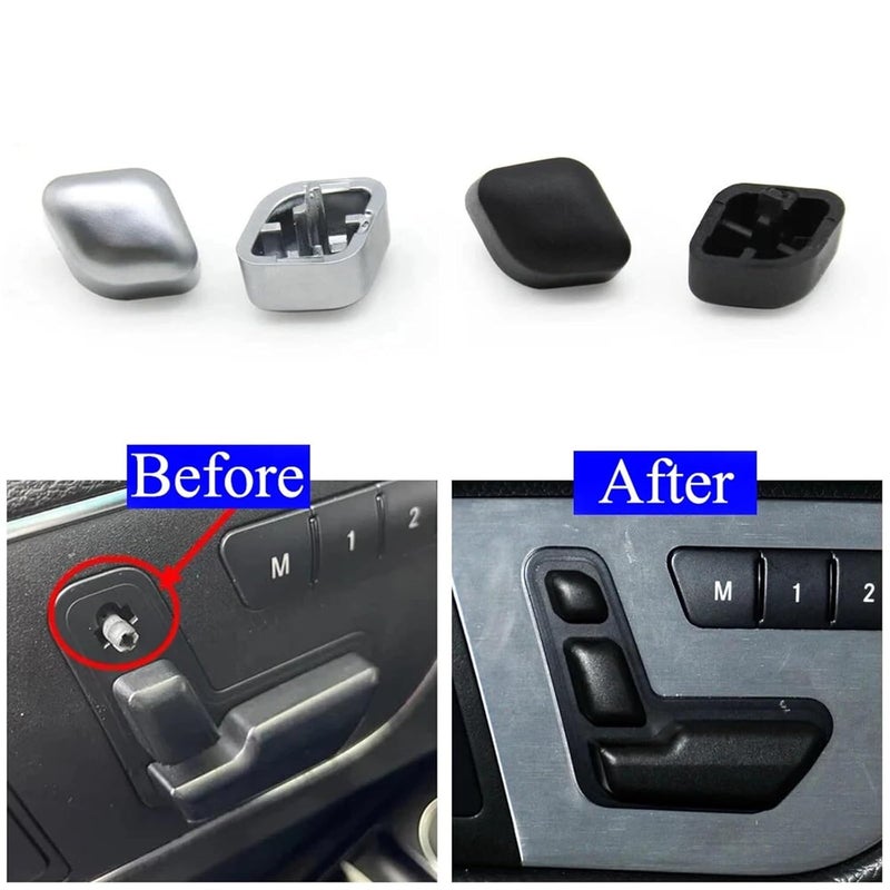 DEMULAX Car Seat Adjustment Control Button Cover - Image 5