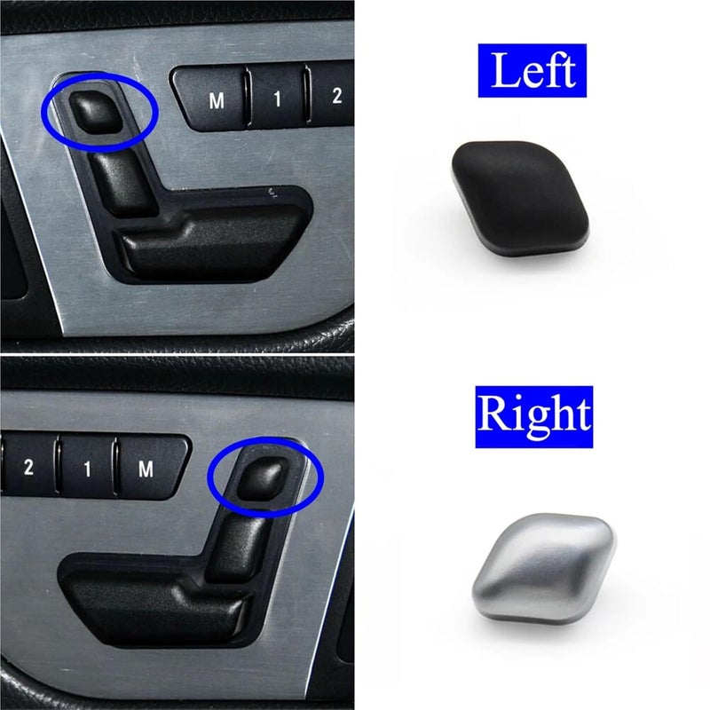 DEMULAX Car Seat Adjustment Control Button Cover - Image 3