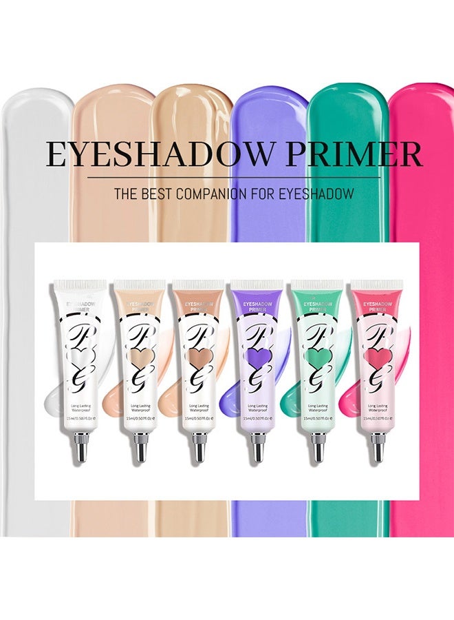VERONNI Eyeshadow Primer，Matte Eyeshadow Primer for Oily Lids ，No Crease Eye Primer Makeup Eyeshadow Base ，Waterproof & Smudge-proof & Long Lasting Cream Liquid Eye-shadow for All Shadows # MEDIUM - Image 3
