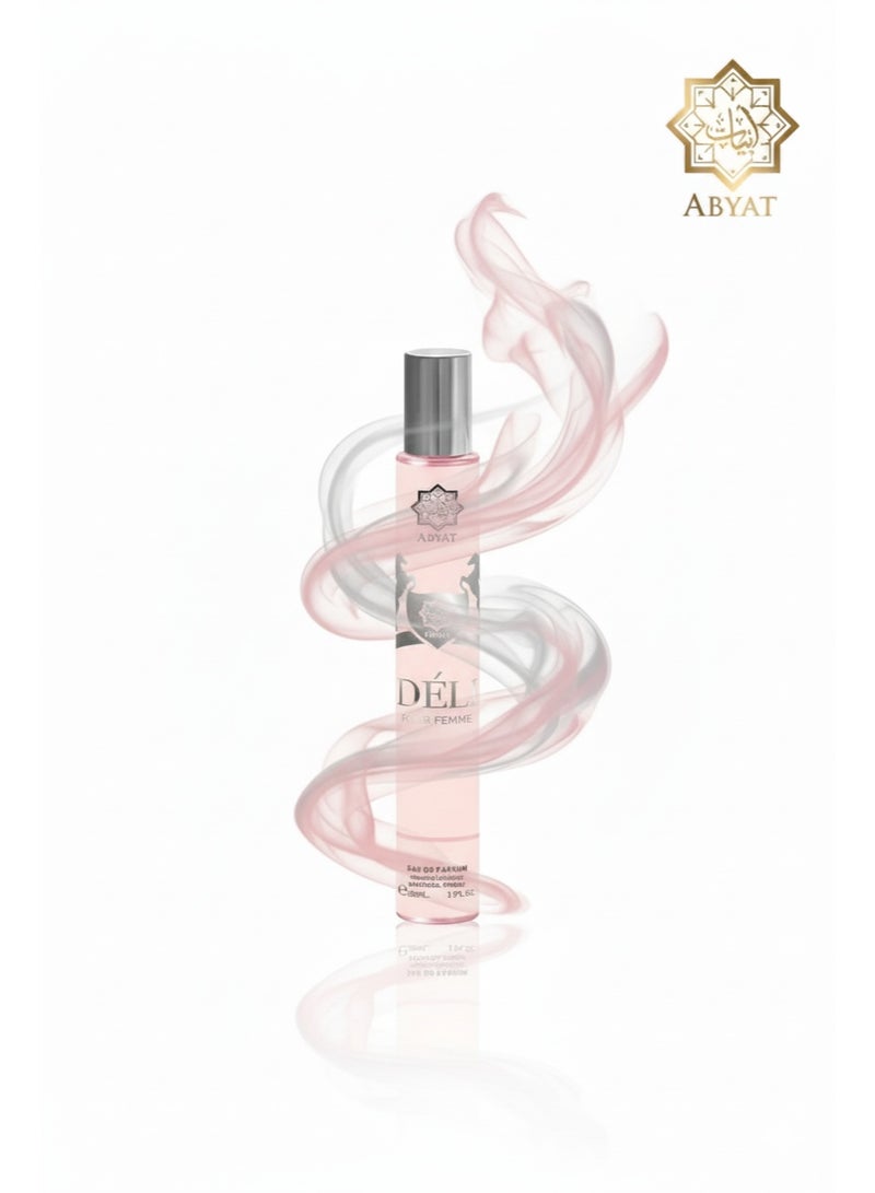 ABYAT ديلي للنساء أو دو برفيوم – عطر زهري فاكهي ناعم وثابت لفترة طويلة ٣٣ مل (وردي فاتح وفضي) - Image 2
