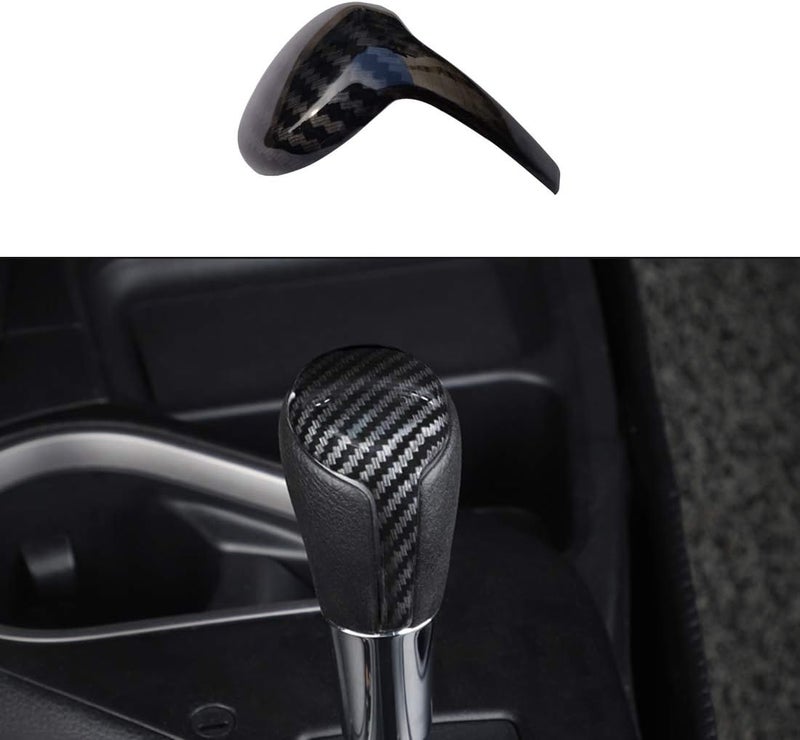 ruihe Carbon Fiber Gear Shift Knob Cover for Toyota - Image 1