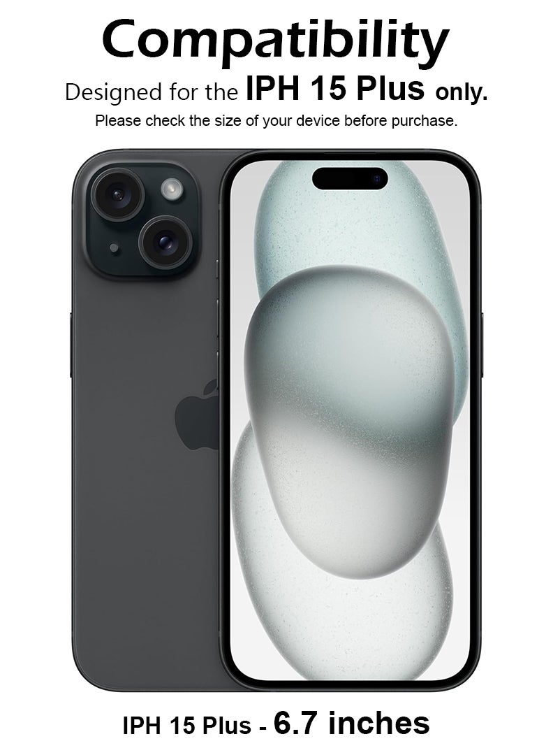 Case Up Screen Protector For Apple iPhone 15 Plus 6.7 Inch 9H Hardness Tempered Glass Film, Bubble Free Easy Installation, Full Coverage, Anti Scratch And Touch Sensitive - Image 2
