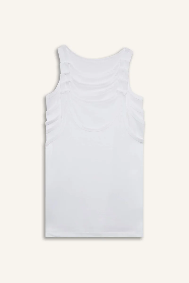 ديفاكتو Boy 5 Piece Regular Fit Tank Top