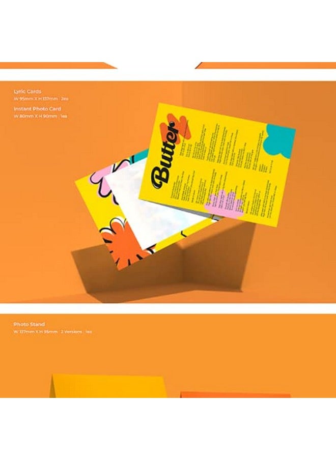 Big Hit Entertainment Ktmmd1083 Bts Butter Album+Extra Photocards Set (Cream Ver.)