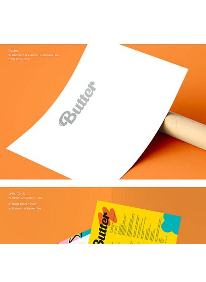 Big Hit Entertainment Ktmmd1083 Bts Butter Album+Extra Photocards Set (Cream Ver.)