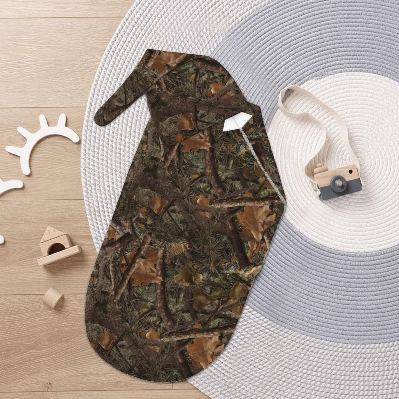 Figtihw Camo Swaddle Blankets Soft Receiving Blanket Baby Swaddle Wrap for Baby Girls Boys - Image 4