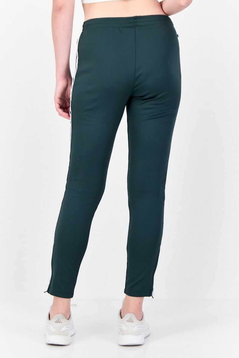 adidas Originals Women Sportswear Fit Outdoor Track Pants, Green  - Image 3