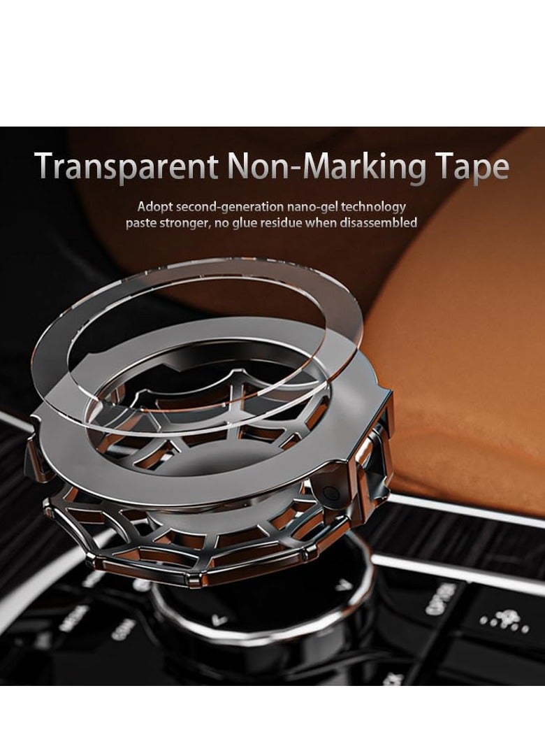Push Start Button Cover Press Car Engine Start Stop Button Cover Push to Start Button Cover Ignition Protective Anti-Scratch Universal Button Decoration Protector Car Interior Accessories - Image 5
