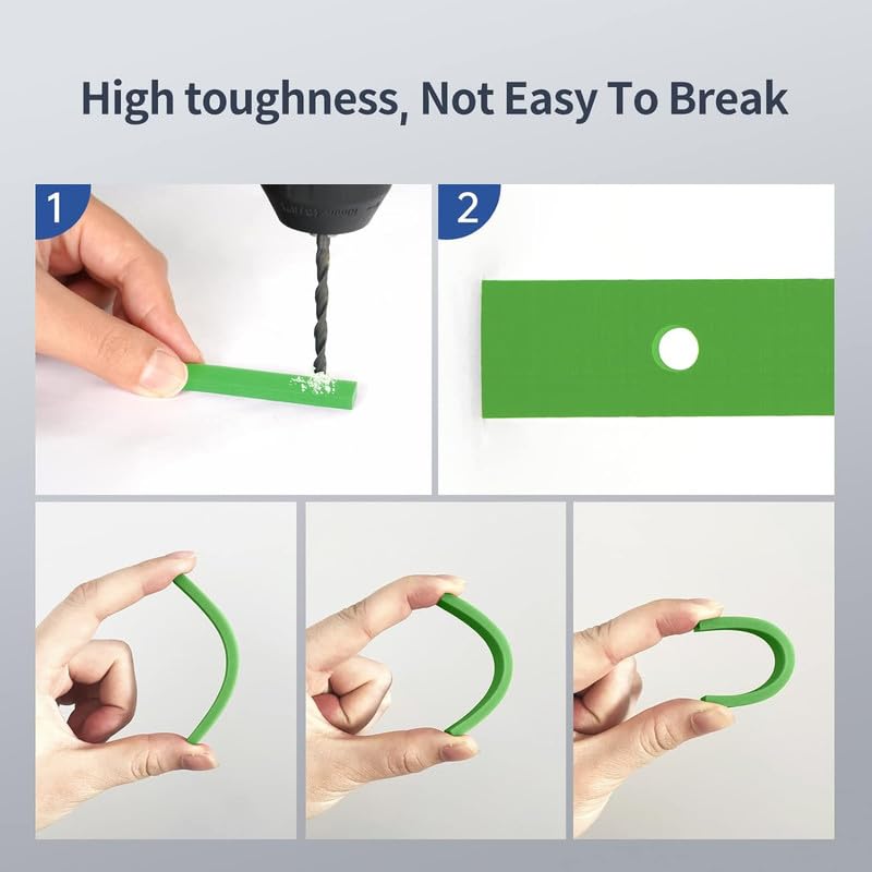 3idea Tough Resin, 3D Printer Resin with High Precision and High Toughness, 365-405nm Fast Curing 3D Resin for 4K 8K LCD/DLP/SLA 3D Printing (Tran-Green, 1kg) - Image 3