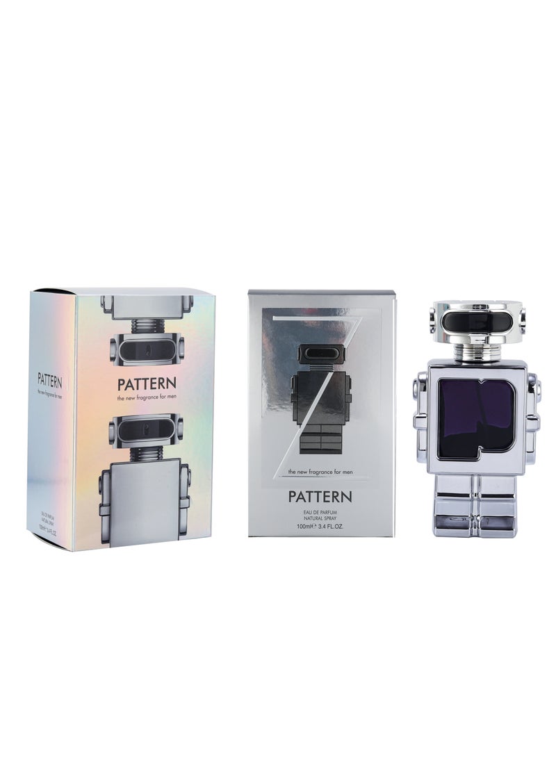 PATTERN بترن B976 ماء عطر - فضي - 100 مل - Image 1