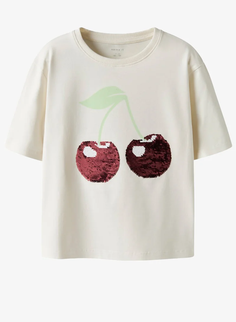 Name It Kids Graphic Crew Neck T-Shirt