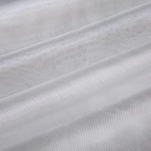 Caliwill Fiberglass Cloth Plain Weave Fiberglass Mat Woven Fiberglass Sheet 1.5oz 0.03mm for Boat RC Plane Auto Surfboard Tub Pool Repair - Image 2