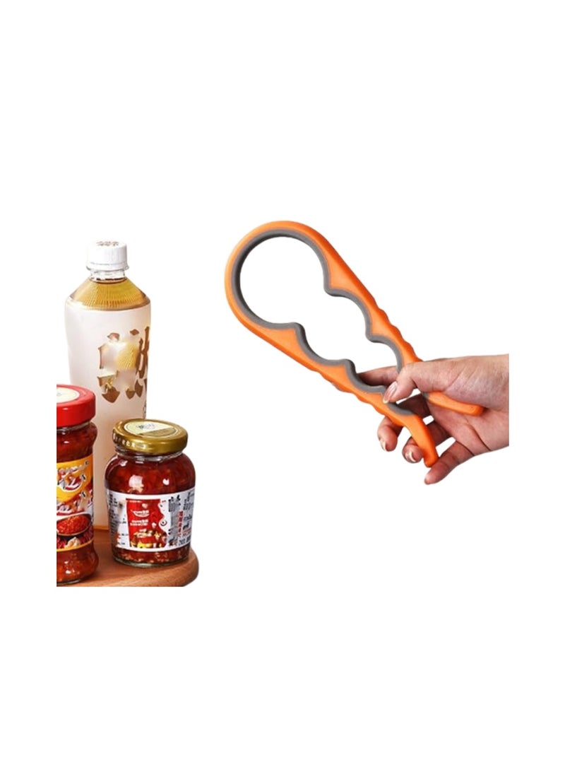 Desselan MISIY 4-in-1 Multifunctional Jar, Lid, Can & Bottle Opener – Red - Image 4