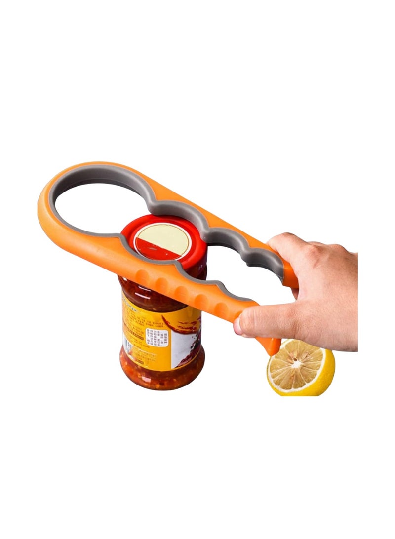 Desselan MISIY 4-in-1 Multifunctional Jar, Lid, Can & Bottle Opener – Red - Image 5
