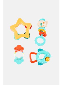 Preschool Fun Baby Rattle Teethers 4 Piece Set  - Image 3