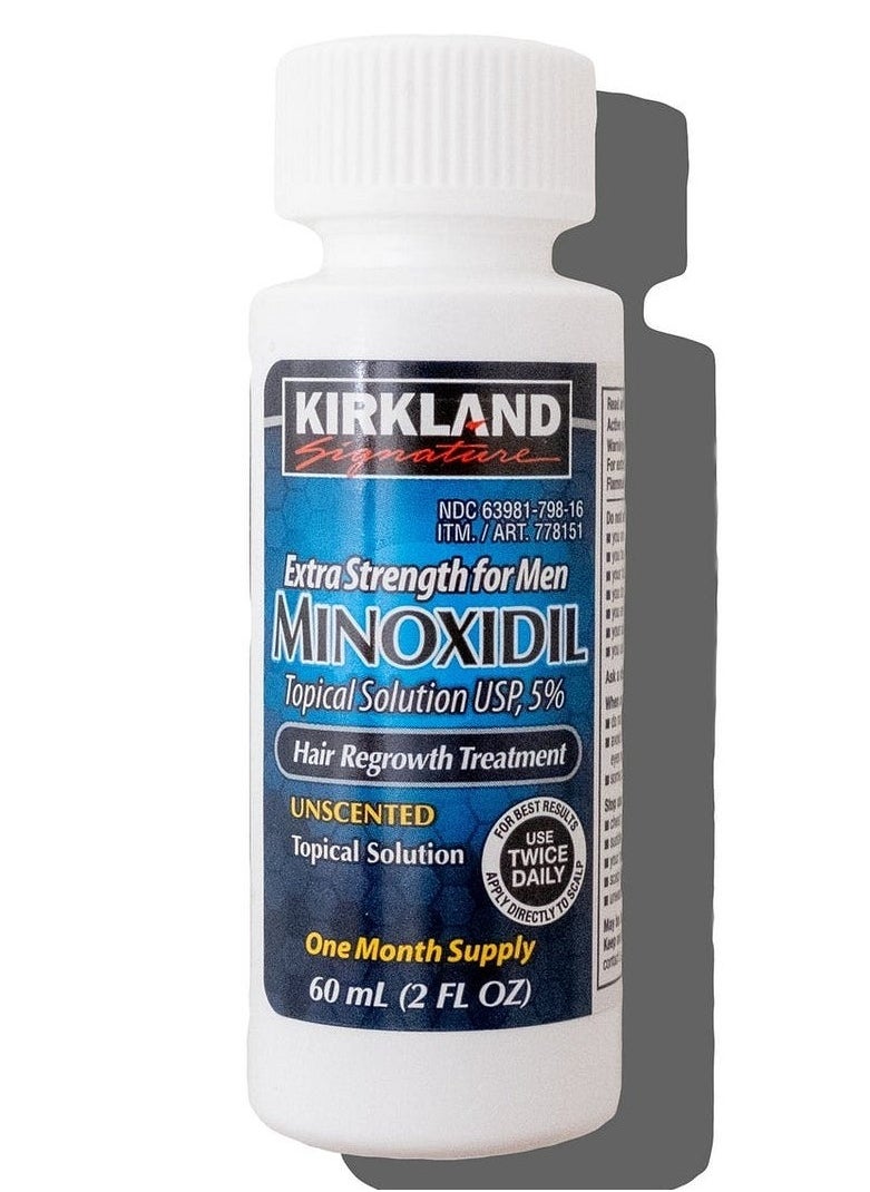 kirklind Signature - Minoxidil Extra Strength Hair Regrowth Treatment 60ml - Image 1