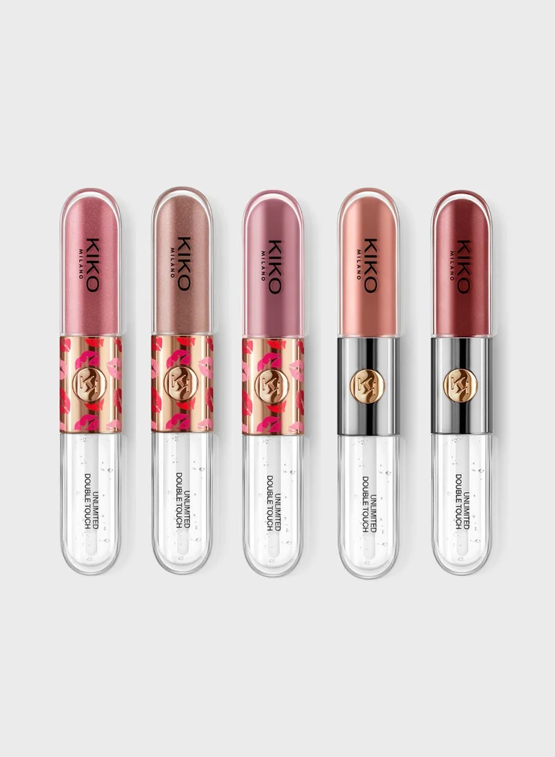 KIKO MILANO Unlimited Double Touch Limited Edition Lip Kit, Savings 28%
