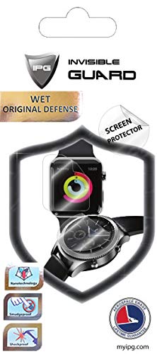 IPG for Xiaomi Huami Amazfit GTS Screen Protector (2 Units) Invisible Ultra HD Clear Film Anti Scratch Skin Guard - Smooth/Self-Healing/Bubble -Free by - Image 5