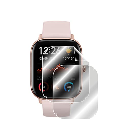 IPG for Xiaomi Huami Amazfit GTS Screen Protector (2 Units) Invisible Ultra HD Clear Film Anti Scratch Skin Guard - Smooth/Self-Healing/Bubble -Free by - Image 1