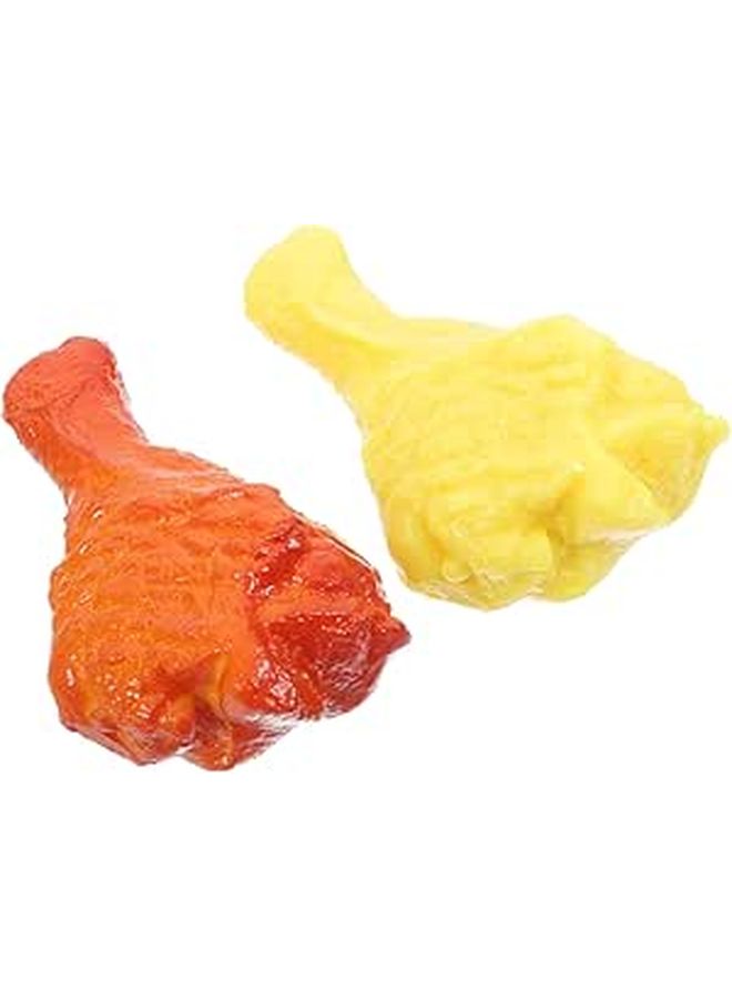 2Pcs Realistic Artificial Chicken Legs Food Props For Photography Display Decor - Image 1