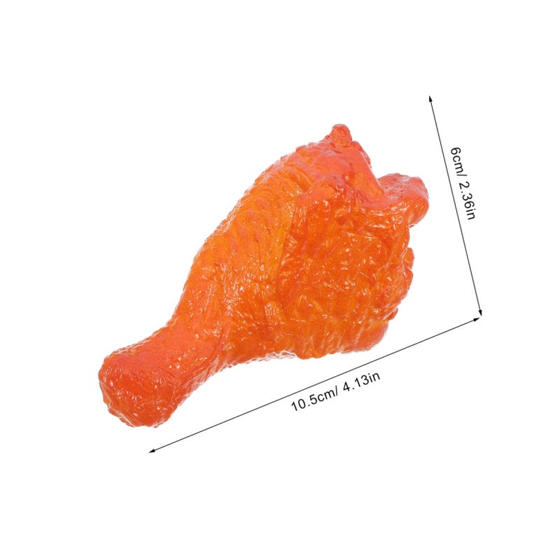 2Pcs Realistic Artificial Chicken Legs Food Props For Photography Display Decor - Image 3