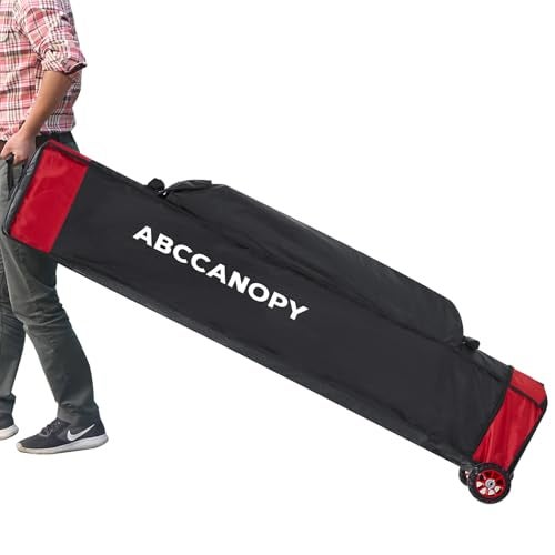 ABCCANOPY Universal 10X10 Pop up Canopy Tent Roller Bag Black - Image 1