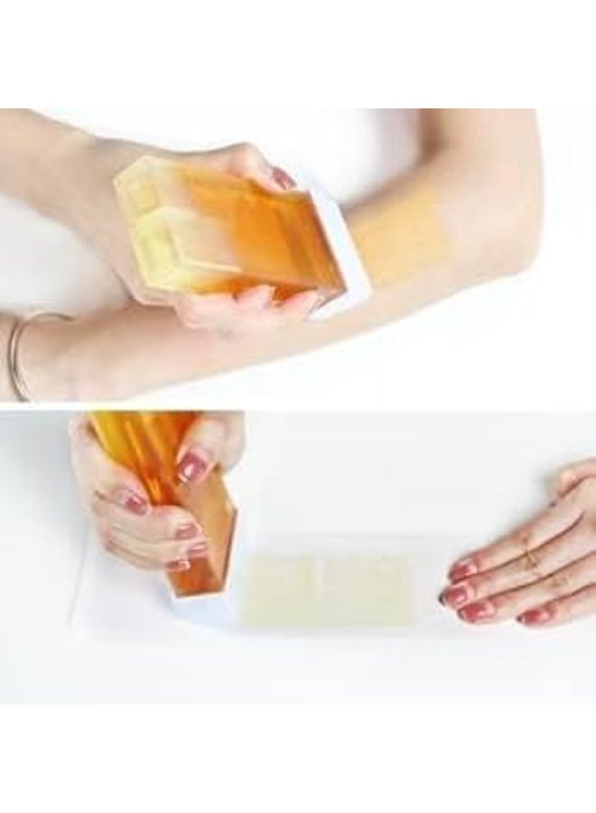 LA PERLA TECH  Professional Salon Use italian Natural Honey Wax Roll on Depilatory Roll on 12 x 100 ml… - Image 2