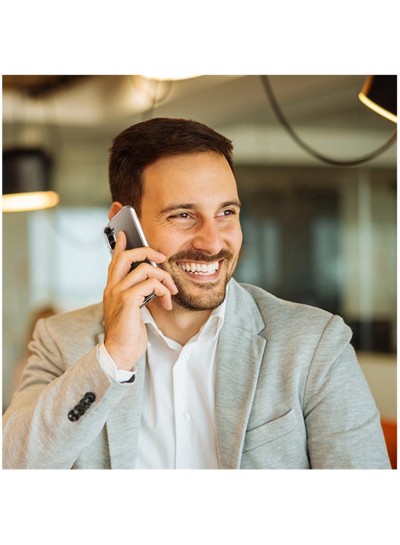 دبليو تيك جراب خلفي صلب شفاف مقاوم للصدمات لهاتف Samsung Galaxy A24 4G 2023 شفاف - Image 5