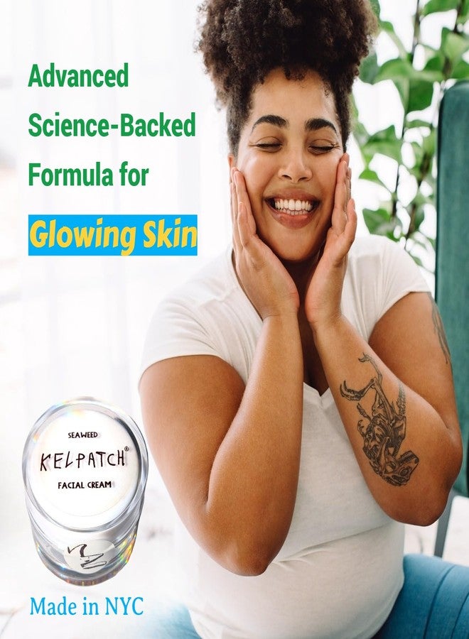 Kelpatch Seaweed Bioferment Facial Day Cream, Anti-Aging, Vitamin-Rich & Lightweight Hydration | Microbiome-Supporting, Science-Backed Formula for Radiant Skin | Made in NYC - Image 4