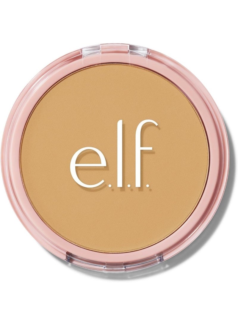 elf Halo Glow Powder Filter, Ultra-fine Finishing Powder, Smooths The Look of Pores,Medium Neutral - Image 1