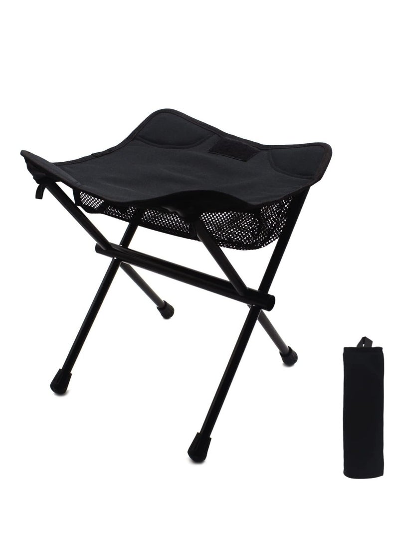 Portable Folding Stool, Lightweight Retractable Chairs with Carry Bag, Suitable for Backpacking Hiking Hunting Fishing (Black, 220 LBS） - pzsku/Z67148445550A63018729Z/45/_/1705031467/b87c980f-4882-47cc-8061-e6c740a638a8