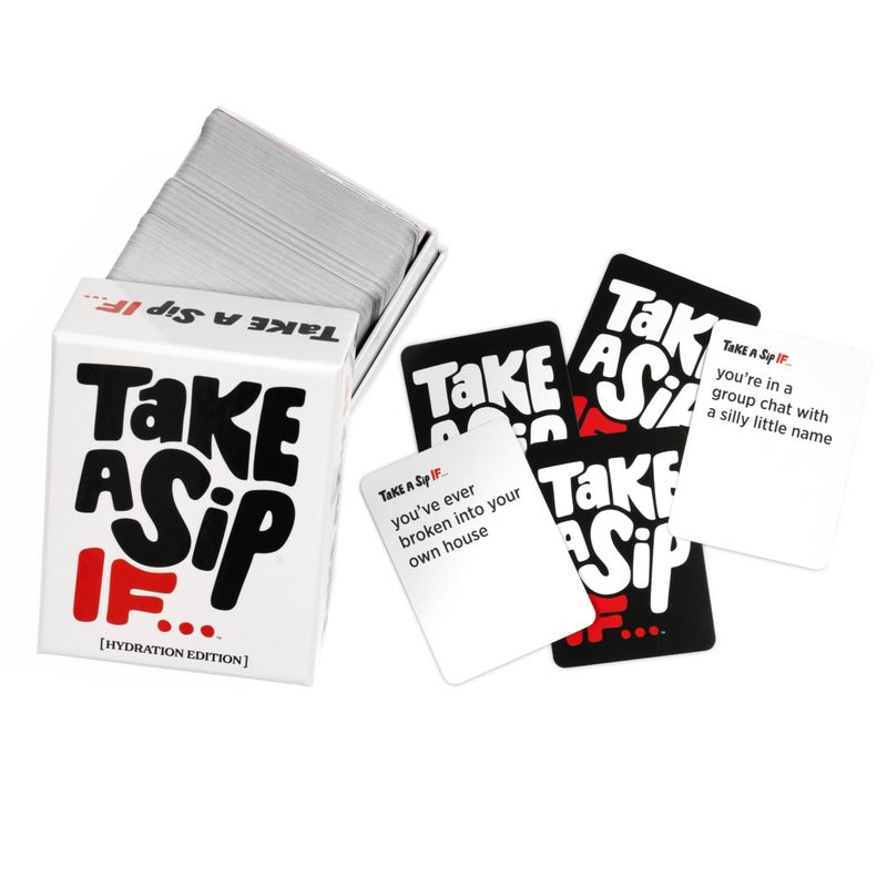DSS Games Take A Sip Ifâ€¦ [Hilarious Party Game for Adults, Game Night, Ice Breakers, Conversation Starter, Great for Chill Nights or Big Groups, Fun Gift for Friends] - Image 2