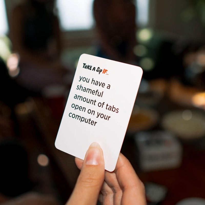 DSS Games Take A Sip Ifâ€¦ [Hilarious Party Game for Adults, Game Night, Ice Breakers, Conversation Starter, Great for Chill Nights or Big Groups, Fun Gift for Friends] - Image 4
