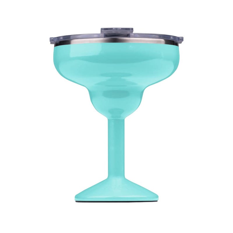 ORCA Rita Temperature Insulated Stainless Steel Margarita Glass Lidded Tumbler for Cocktails Wine Cold Drinks Seafoam - Image 2