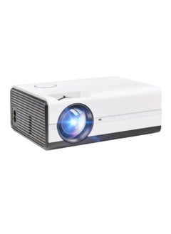 Mi VAZA Portable Projector, Full HD 4K WIFI Home Smart Projector, USB Mini Outdoor Movie Projector, LED Video Smart Home Theater Projectors For Home Office, (1pc, White 6)  - Image 1