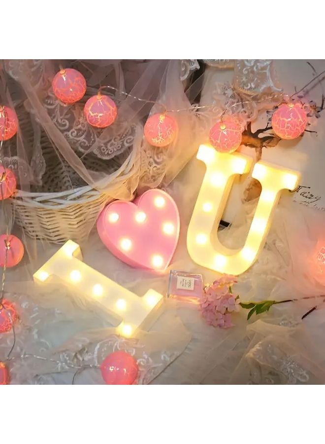 Red LED Heart Love Lamp Night Light For Christmas Valentine Decor - Image 2