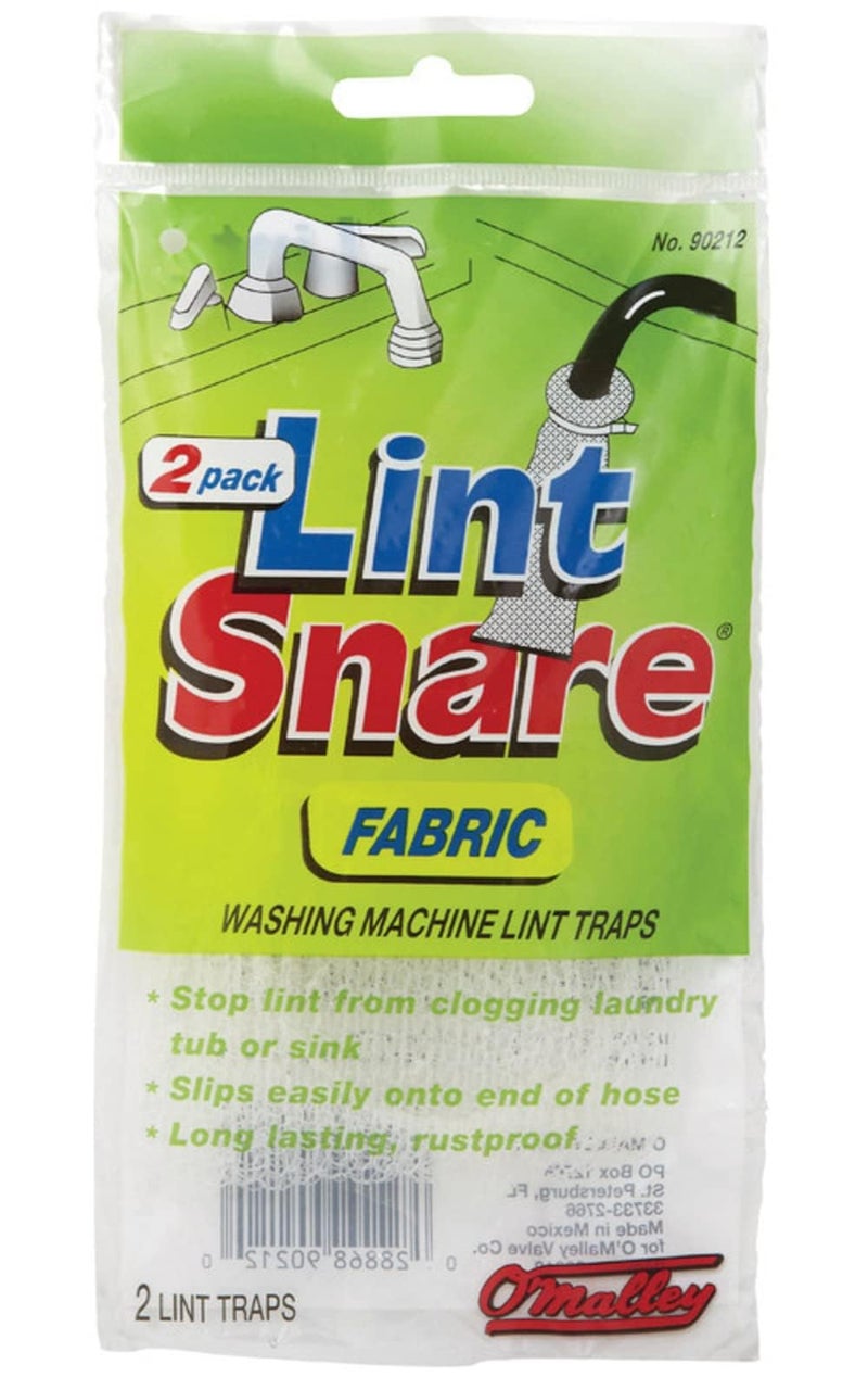 Omalley O'Malley Lot Of 12 Lint Snare Fabric Washing Machine Traps With Ties Clamps (6 Packs Of 2) - Image 3