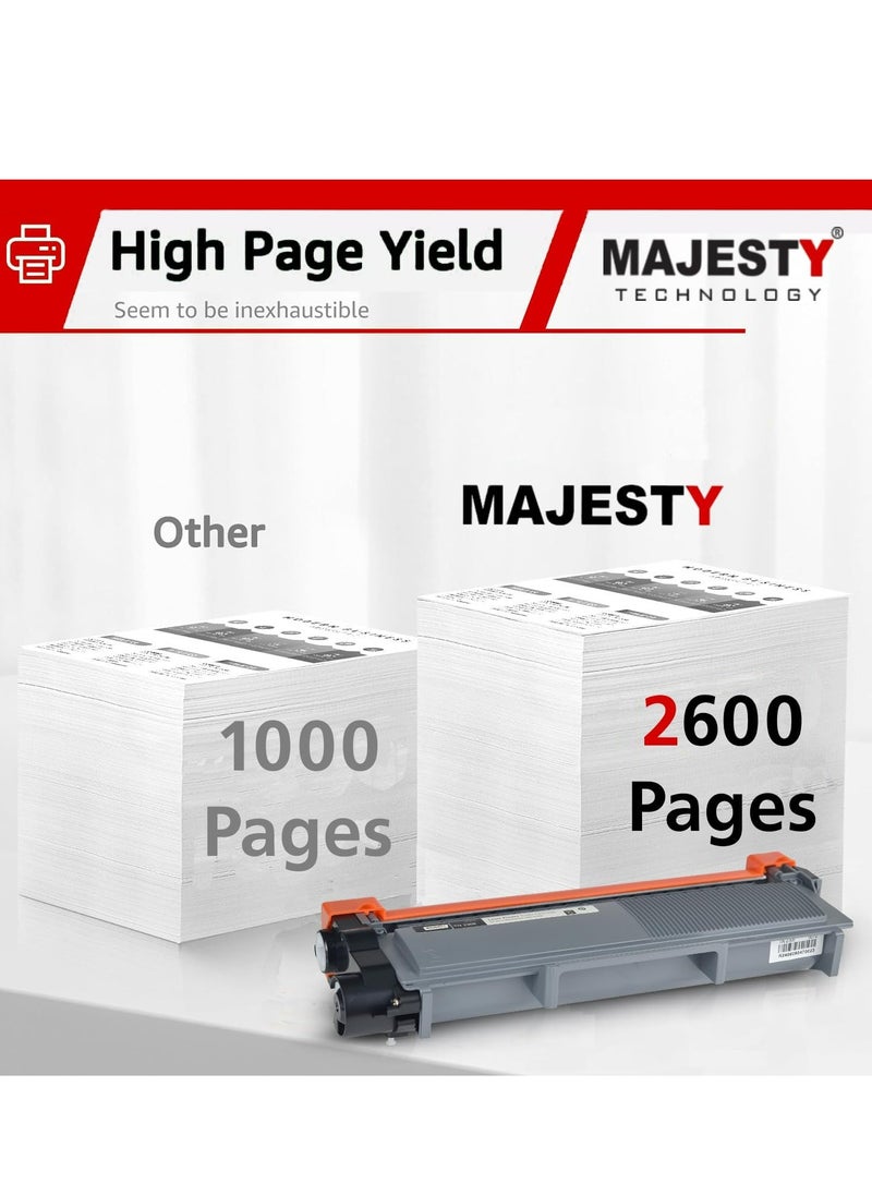 Majesty Compatible TN2305 Toner Cartridge Compatible with Brother HL-L2320D HL-L2365DW MFC-L2700D MFC-MFC-L2700D MFC-L2700DW MFC-L2700DW MFC-L2740DW Printer Black  - Image 3
