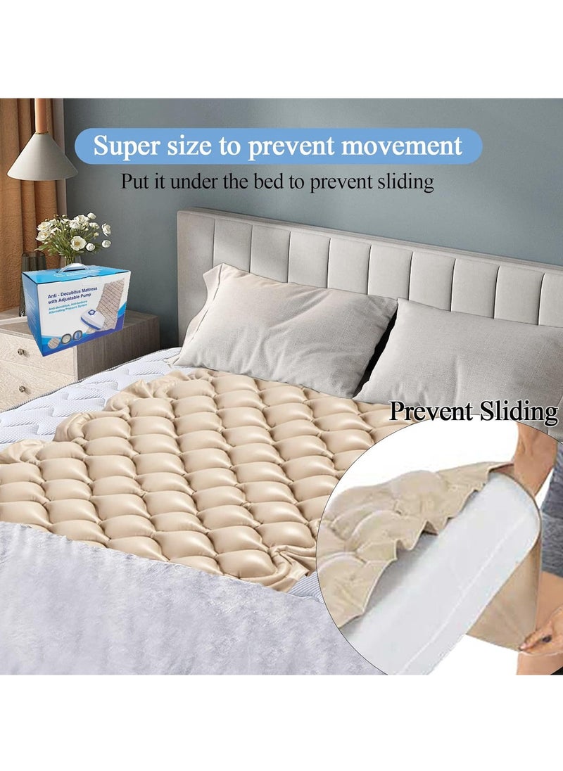 Generic Silent Alternating Air Pressure Mattress With Mattress Cover And Pump Inflatable Adjustable Silent Mattress To Prevent Bedsores And Soreness And Treat Bedridden Patients  - Image 5