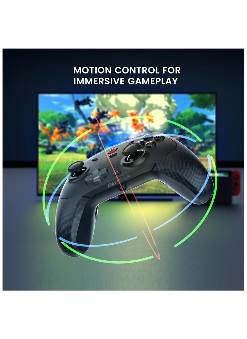 Generic - GameSir T4 Cyclone Pro Wireless Pro Controller for Switch/Lite/OLED, Hall Effect Controller (No Drifting) for Windows PC, macOS, Steam Deck, Android & iOS - Image 1