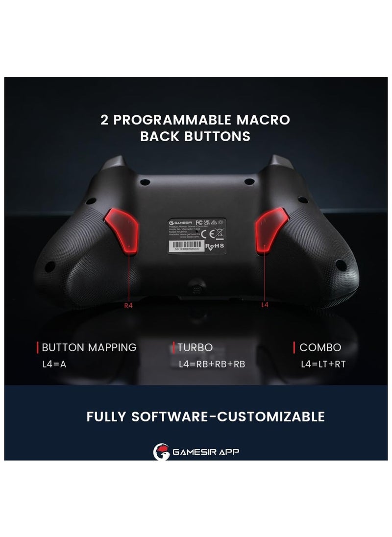 Generic - GameSir T4 Cyclone Pro Wireless Pro Controller for Switch/Lite/OLED, Hall Effect Controller (No Drifting) for Windows PC, macOS, Steam Deck, Android & iOS - Image 1