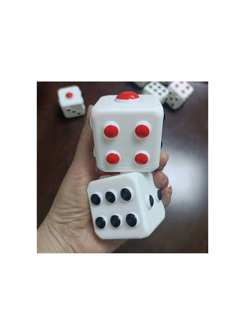 GGOOT Pop Up Fidget Toy, 3D Silicone Push Bubble Toy Dice Shape Cube Sensory ADHD Autism Fidget Toys for Kids & Adults, Bubble Popper Fidget Toy Stress Relief Toys for Autism Special Needs  - Image 4