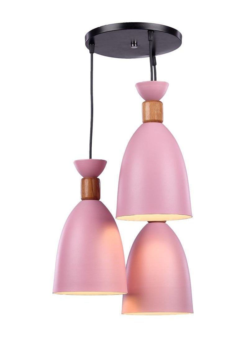 NAGAFA SHOP Modern three pink chandelier 3M2P  - Image 1