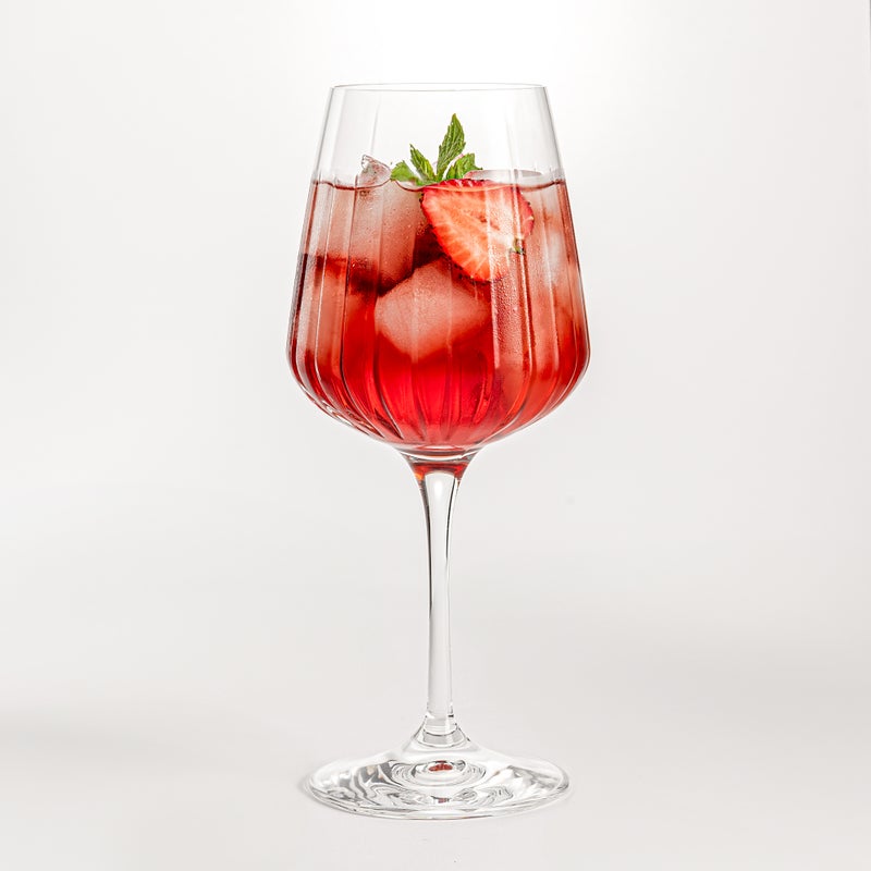 RCR 6 pc crystal stem glass set - 490 ml Timeless collection - Image 3