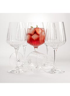 RCR RCR 6 pc crystal stem glass set 490 ml Timeless collection  - Image 5