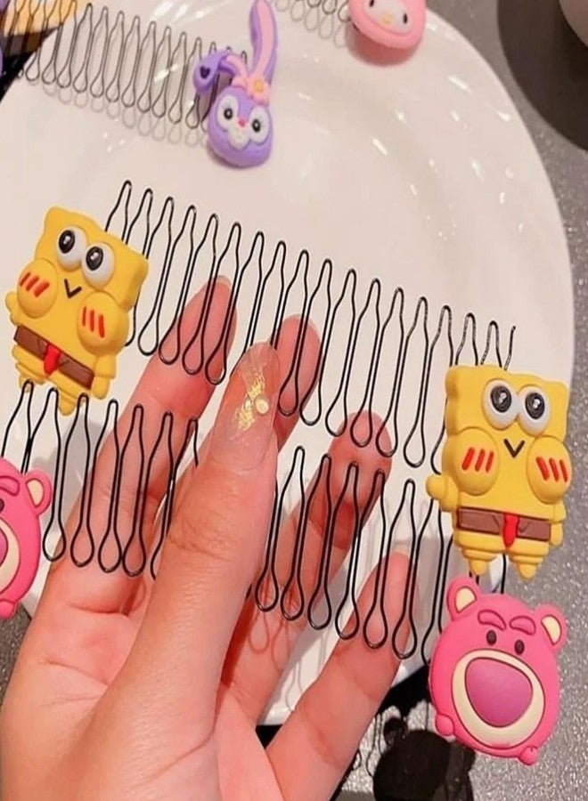 Pamidhar Cute Cartoon Animal Style Children Hair Clips, Hairpin Invisible Broken Hair Barrette, Non-slip U-Shape Hair Finishing Comb for Bangs, Cartoon Non-slip Daily Curve Needle Hairpin for Girls & Women (Pack of 30) - Image 2