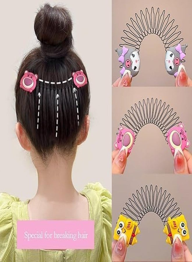 Pamidhar Cute Cartoon Animal Style Children Hair Clips, Hairpin Invisible Broken Hair Barrette, Non-slip U-Shape Hair Finishing Comb for Bangs, Cartoon Non-slip Daily Curve Needle Hairpin for Girls & Women (Pack of 30) - Image 5