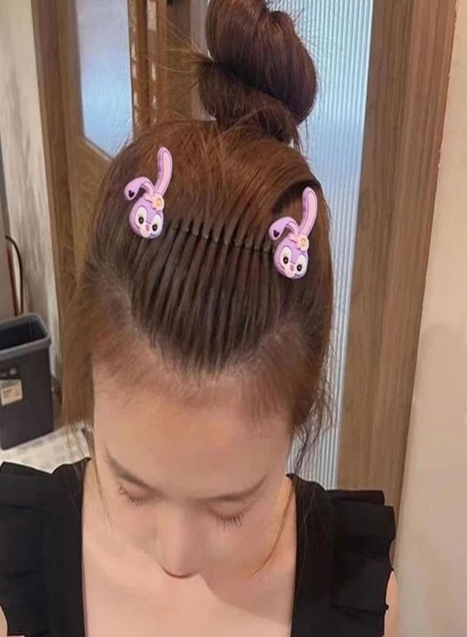 Pamidhar Cute Cartoon Animal Style Children Hair Clips, Hairpin Invisible Broken Hair Barrette, Non-slip U-Shape Hair Finishing Comb for Bangs, Cartoon Non-slip Daily Curve Needle Hairpin for Girls & Women (Pack of 30) - Image 4