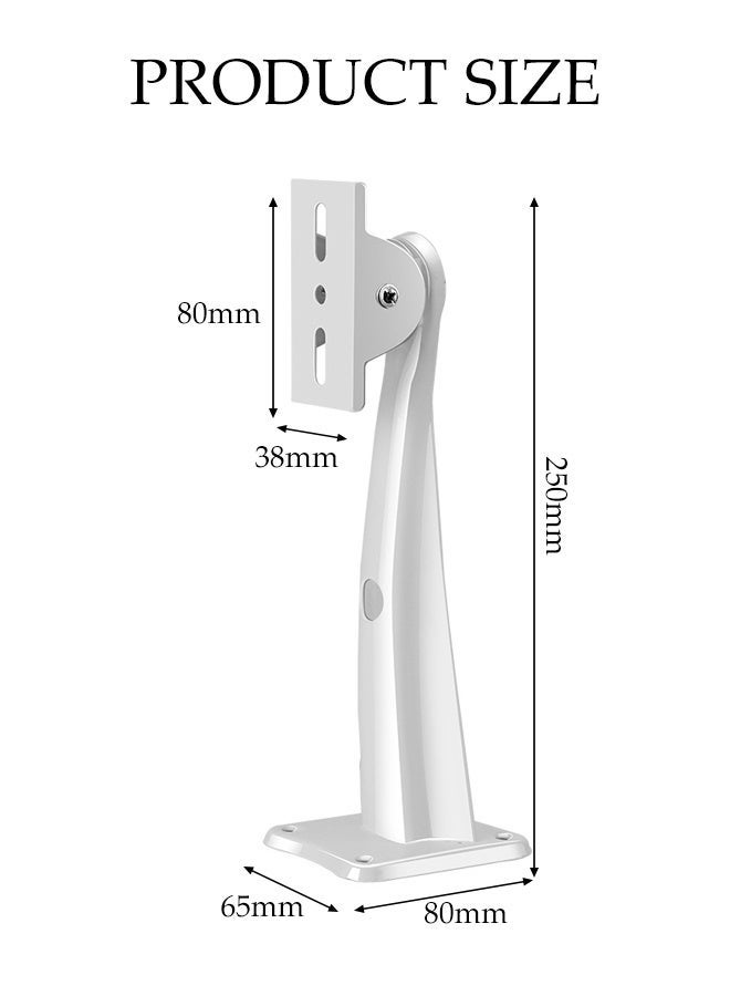 DUNISO Mini Projector Wall Mount，Projector Hanger,Security Camera Housing Mounting Bracket ,Security Camera Mount Steel Design with Screws Heavy Duty for Indoor and Outdoor Surveillance Use - Image 2