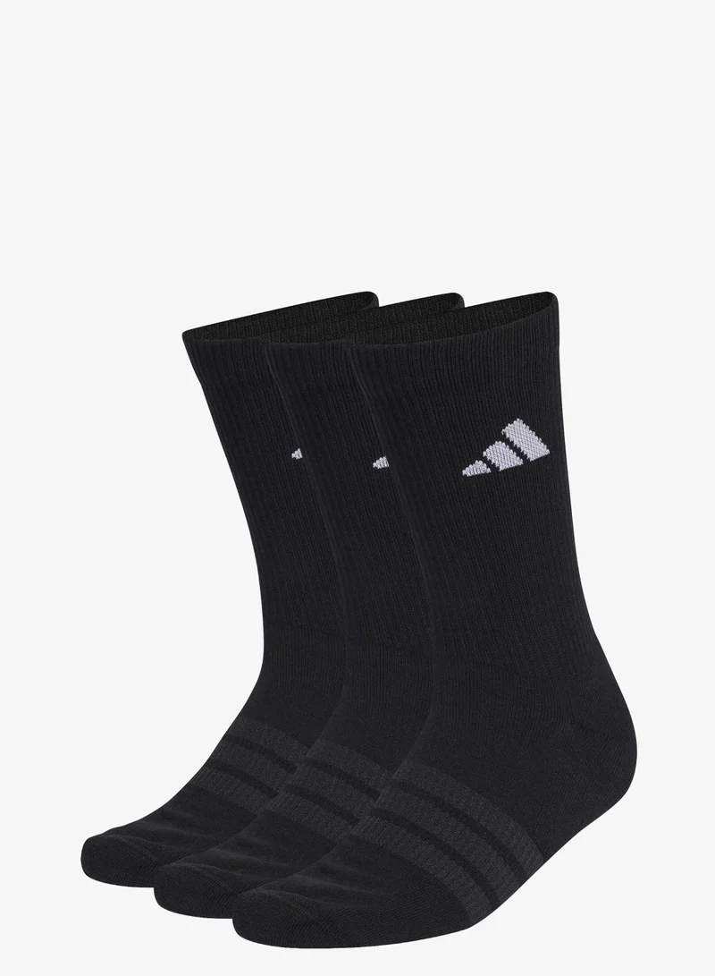 اديداس جوارب CUSHIONED SPORTSWEAR CREW 3 PAIR PACK‏